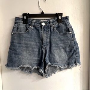 High Waisted Jean Shorts